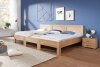Family Bed RÜGEN | Wild oak - colourless lacquered (270x200cm)