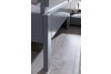 CombiSet | Familienbett GOZO | Kiefer - grau lackiert (270x200cm)