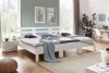 Family bed 270x200cm PICO | Beech |White Lacquered 