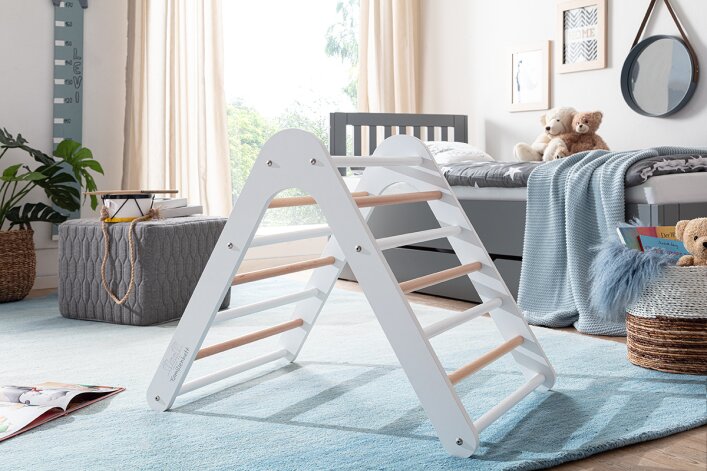 Wooden Triangle Climber for Toddlers | RIMA