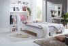 Family Bed CAPRI | Pine - white lacquered (270x200cm)