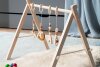 Palestrina in legno per bebè | con simpatici pendenti